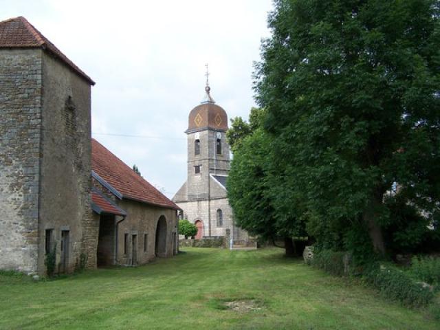 L'église depuis le château