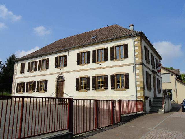 View of Frahier-et-Chatebier, Haute-Saône, France.