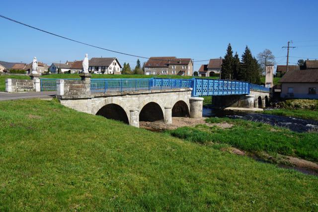 Pont sur l'Ognon de La Neuvelle-lès-Lure.
