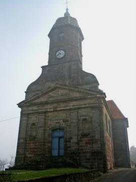ÉQUEVILLEY - L'ÉGLISE