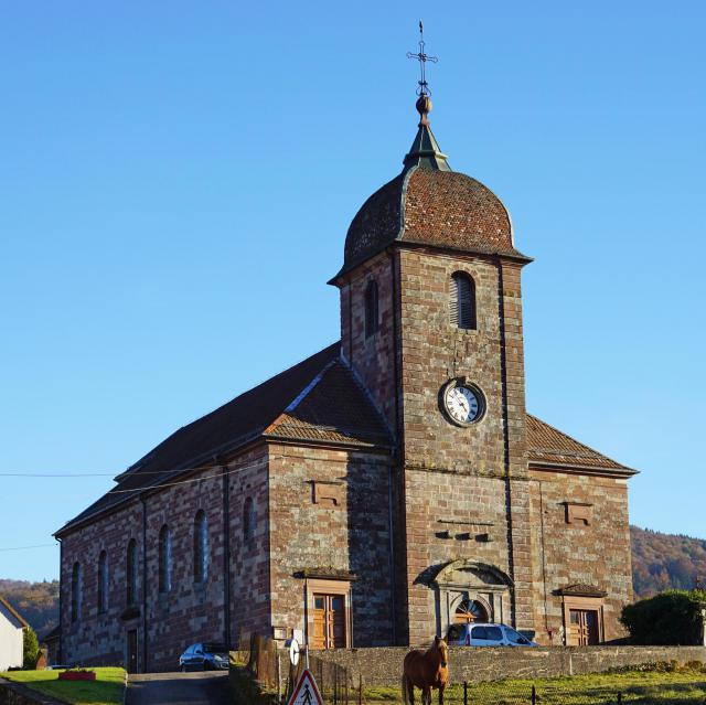 L'église Saint-Antide de Fresse.