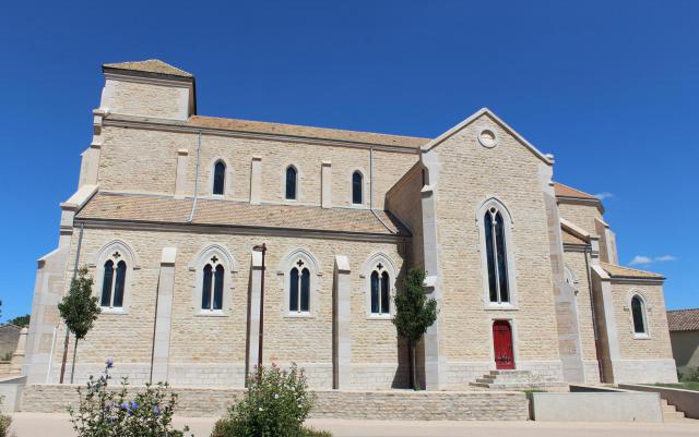 Église Saint-Martin de Saint-Martin-Belle-Roche.