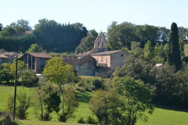 Le village de Belloc (Ariège, France).
