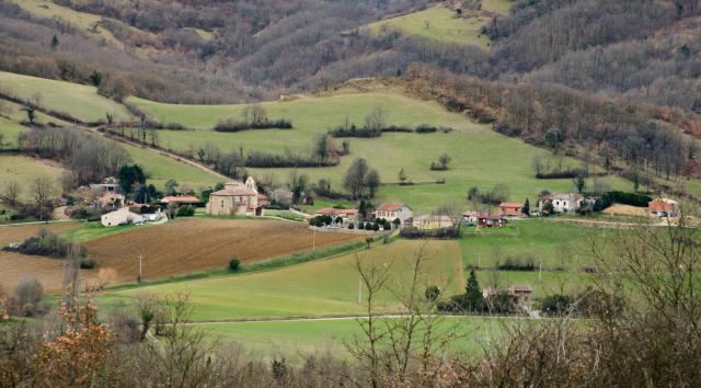 Ségura vu des coteaux