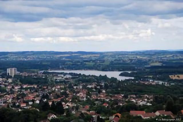 La Chaume - vue sur le lac de Torcy