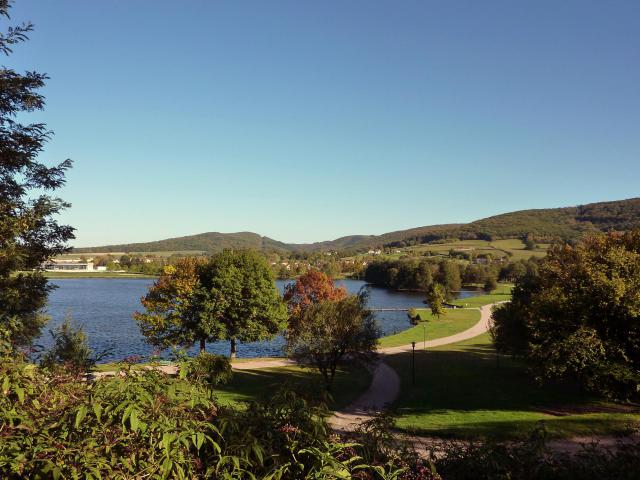 Le lac d'Autun (Saône-et-Loire, France)
