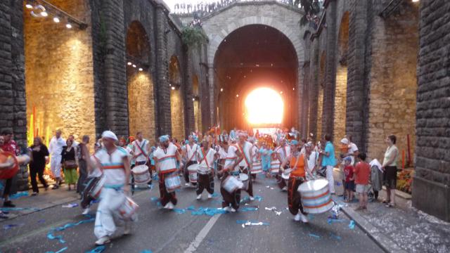 Une fête de rue au mans durant l'été 2009.