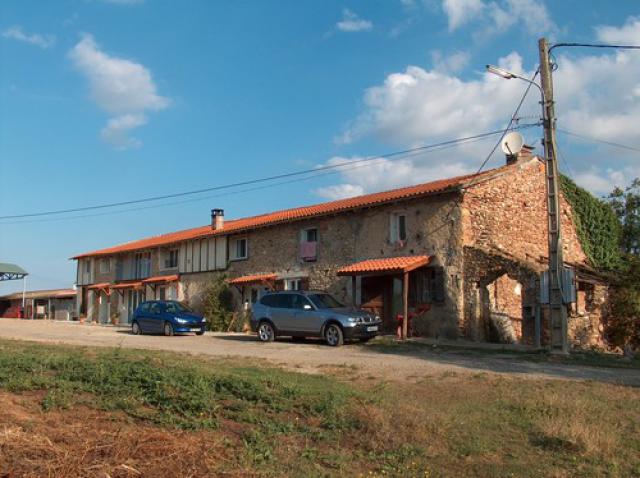 Pyreneen Vue at Floc near Coussa