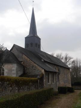 L'église Saint-Aubin
