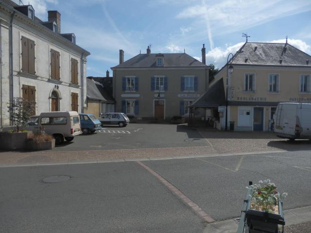 Petite placette à Volnay.