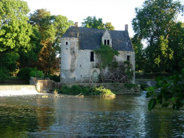 Luche Pringe, Molino en rio loir