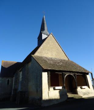 Eglise Saint-Gilles-et-Saint-Médard - Saint-Cosme-en-Vairais - Sarthe (72)