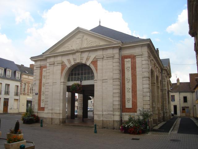 Les halles de Beaumont sur sarthe