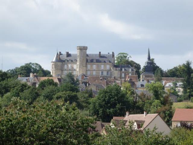 Montmirail vu de Melleray