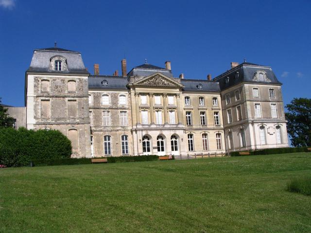 Le château de Sablé-sur-Sarthe, Sarthe, France.
