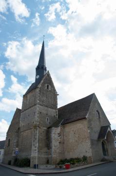 Façade rue de l'Eglise Saint-Médard