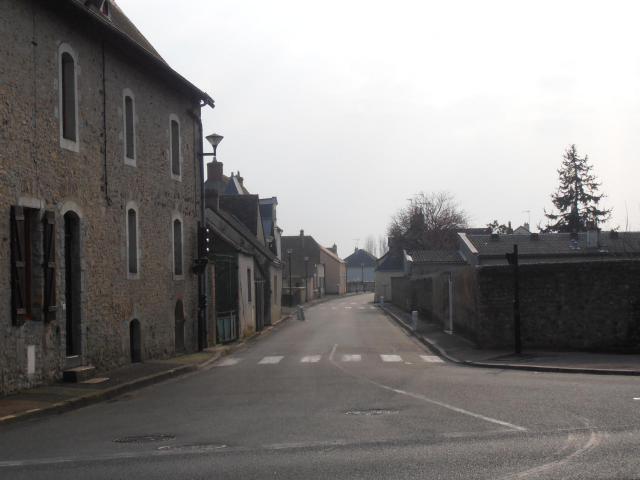 La rue de Précigné