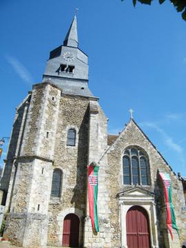 Montmirail, Sarthe,, Fr, église