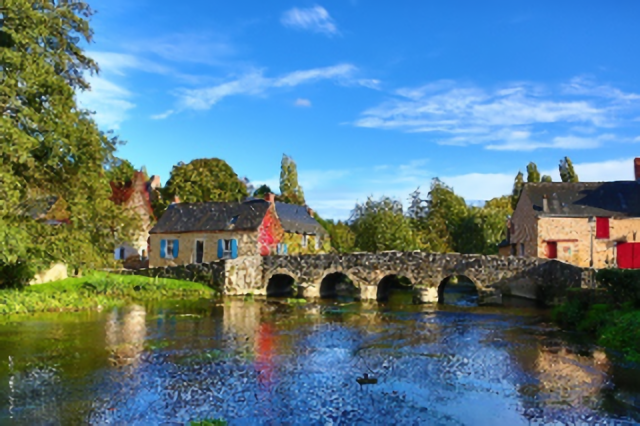 Le vieux pont d'Asnières