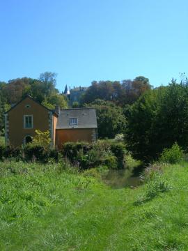 Moulin et château de Courcillon