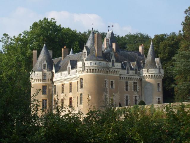 Château de Gallerande sur la commune de Luché-Pringé dans le département de la Sarthe en France