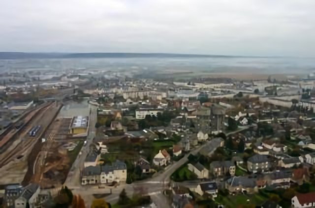 Vue du quartier de Courteille