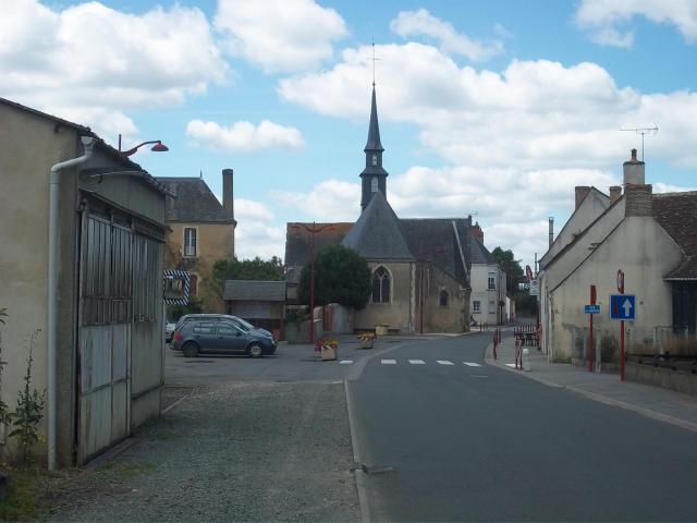 Beillé- Sarthe - Le centre bourg