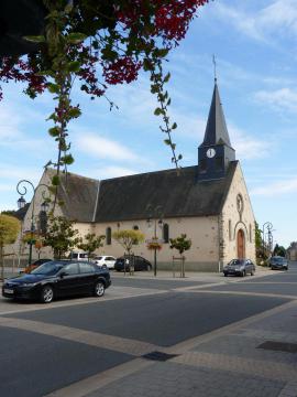 Sarthe - La Guierche - Eglise Sainte Anne