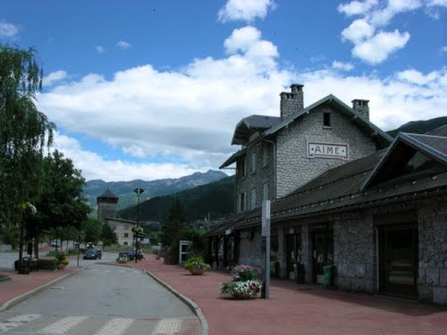 Aime - la gare