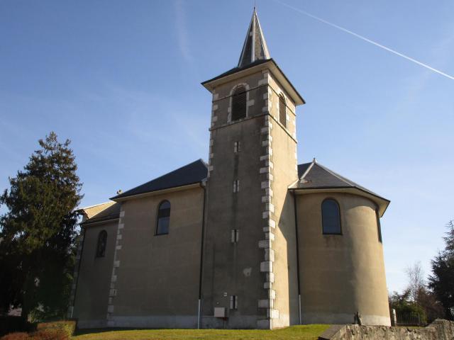 L’église Saint-Étienne de La Ravoire le 25 février 2017.