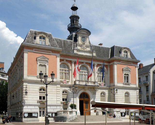 Chambéry, ville et préfecture du département de la Savoie (région Rhône-Alpes, France). Hôtel de ville.