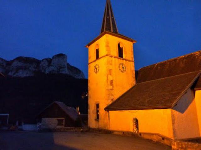 Eglise de Corbel et la Roche Veyrand 29.10.2010