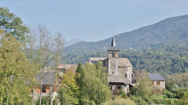 Église Saint-Jean-Baptiste de Saint-Jean-Pied-Gauthier, commune de Coise-Saint-Jean-Pied-Gauthier (73).
