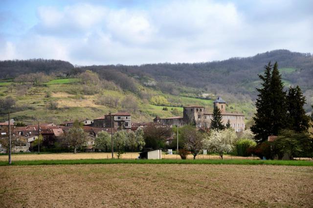 Camon, Ariège (Midi-Pyrénées) - Vue du village