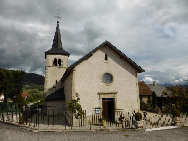 Église Saint-Barthélémy d'Andilly, en Haute-Savoie.