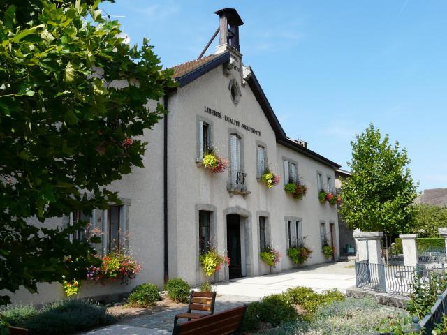 Cervens (Haute-Savoie) : la mairie