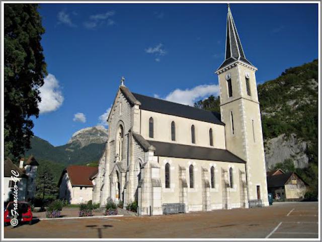 EGLISE DE DUINGT - Lac D'Annecy - Haute Savoie, Rhône Alpes-FRANCE...(by FranciscoGC)
