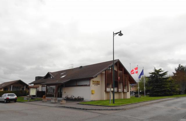 Feigères city hall (576m), Haute-Savoie county