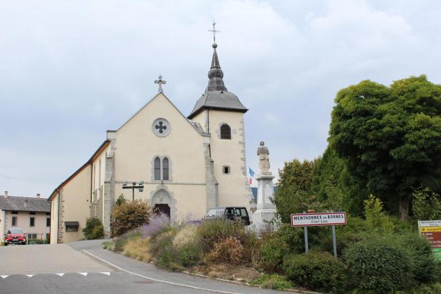 Église Saint-Laurent de Menthonnex-en-Bornes.