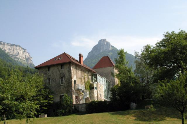 Vue de la fondation pour l'art contemporain Salomon, Alex (France - 74 )