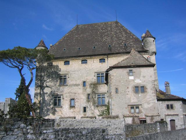 Le château d'Yvoire (Haute-Savoie, France)