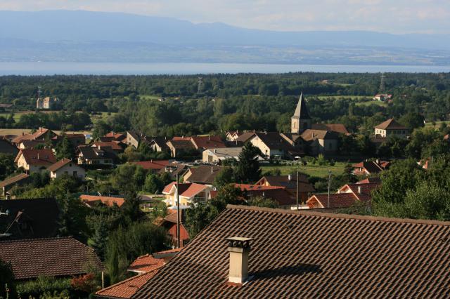 Fessy ( 74) depuis le haut du village