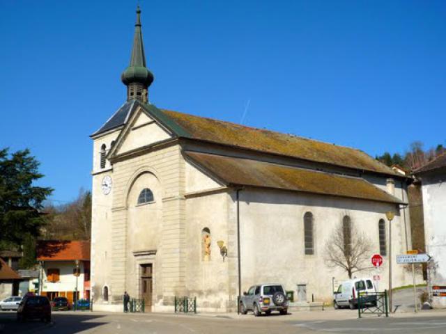 l'église de Frangy 22.03.2009