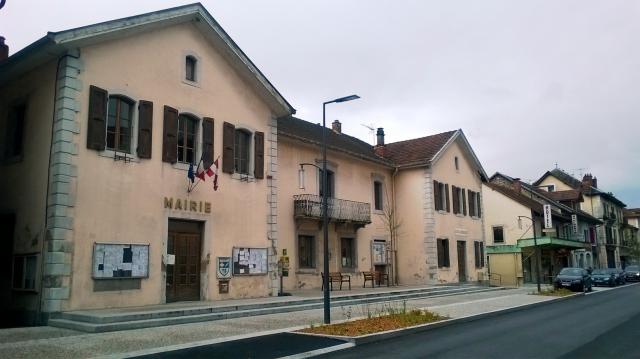Frangy (Haute-Savoie, France) Mairie (ancienne école de garçons).
