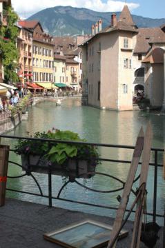 Annecy - l' isolotto in centro al paese