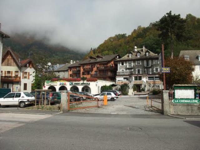 Taninges, in der Ortsmitte