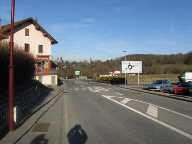 boulangerie Route de Frangy, rond-point