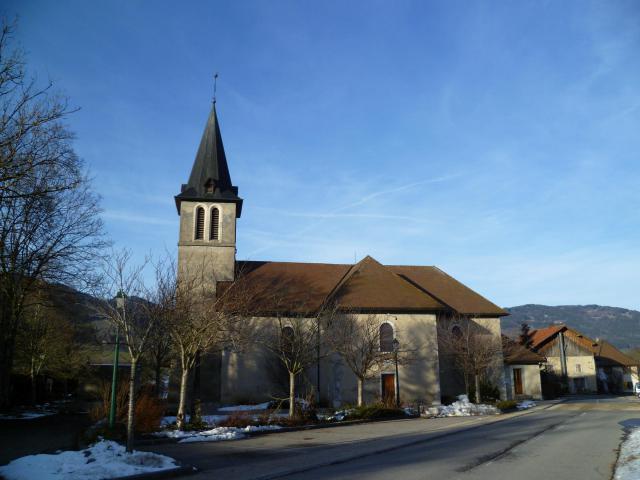 Saint-André-de-Boëge church in Haute-Savoie, France