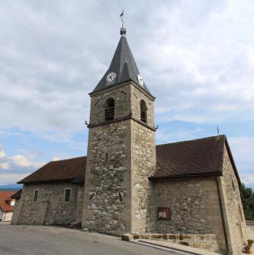 Église Sainte-Foy de Contamine-Sarzin.