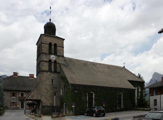 Église de Morillon.